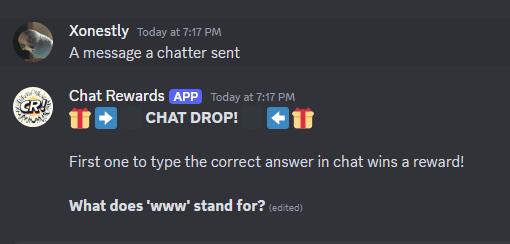 Chat Drops Boosting Activity